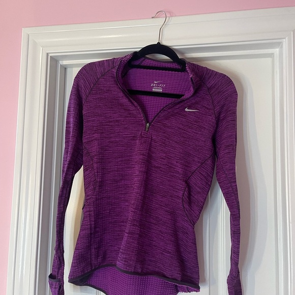 Nike Purple Quarter Zip - Picture 1 of 4